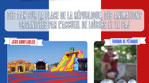 Vim'Anim Festivité du 14 Juillet