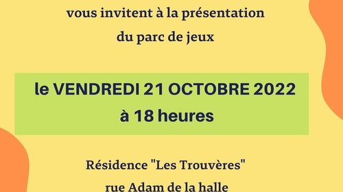 Présentation parc de jeux